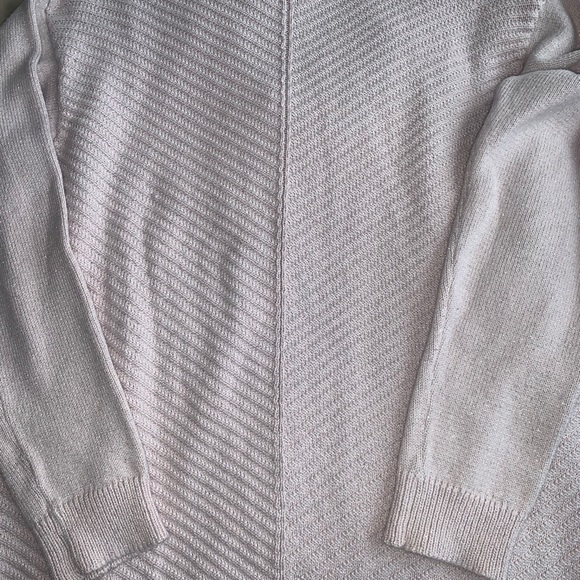 Chaps size M , light pink/blush sparkle sweatshirt - Picture 4 of 4